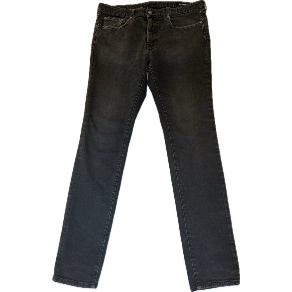 Bonobos Skinny Stretch Jeans Mens Size 35x32 Black